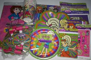 Polly Pocket Party Supplies: Plates Cups Napkins & More  