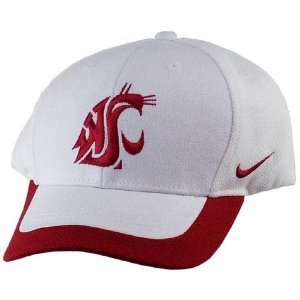 Nike 2004 Washington State Cougars White Coaches Sideline Hat  