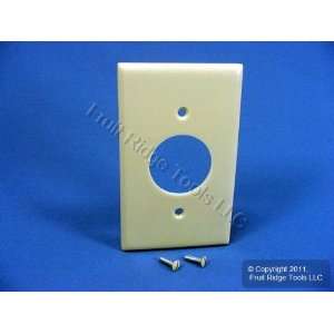  Leviton Ivory 1.406 Receptacle Wall Plate Single Outlet 