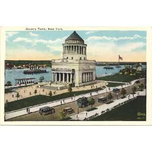  1920s Vintage Postcard Grants Tomb New York City 