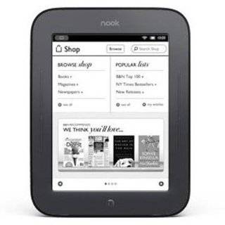   & Noble Nook Simple Touch eBook Reader (NEWEST model, WIFI Only