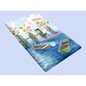  Boats and Dock Decorative Switchplate Cover