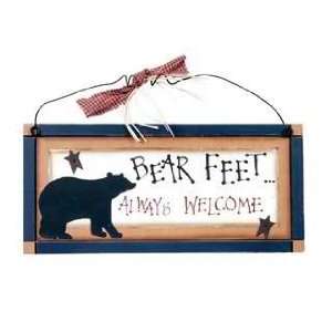  Bear Feet Sign Patio, Lawn & Garden