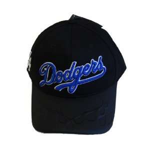  MLB Los Angeles Dodgers Blue Flames Baseball Cap: Sports 