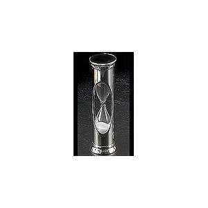   Silver Plated Sand Timer Hour Glass 3 Minute: Office Products