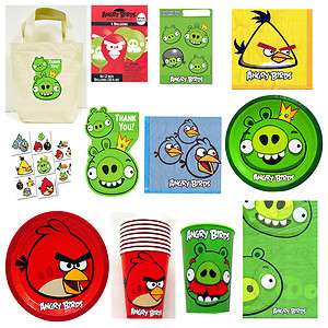  ANGRY BIRDS BIRTHDAY PARTY SUPPLIES FREE SHIPPING MIX & MATCH  