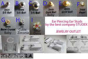 Studex Surgical Stainless Ear Piercing Earrings Body #1  