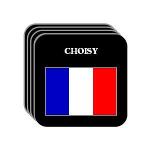 France   CHOISY Set of 4 Mini Mousepad Coasters