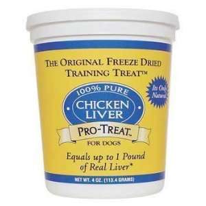  Top Quality Pro   treat Freeze Dried Chicken Liver 4oz