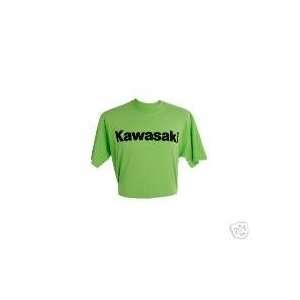  Kawasaki Youth Kids Green Logo T Shirt Medium: Everything 