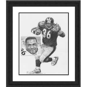  Framed Jerome Bettis Pittsburgh Steelers   Black Double 