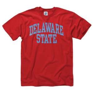  Delaware State Hornets Red Arch T Shirt