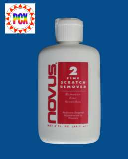 Novus #2 Fine Scratch Remover (2 oz bottle)   Keeps Plastics Looking 
