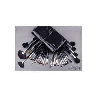 New 32Pc Professional Cosmetic Makeup Brush Set Kit Free Postage 