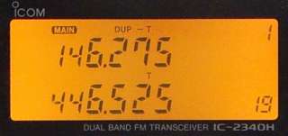 ICOM RADIO TRANSCEIVER MODEL IC 2340H  