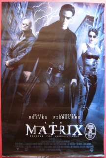 THE MATRIX Thai Movie Poster 1999 Keanu Reeves  