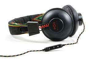   of Marley The Positive Vibration Headphone w/ Mic OS Rasta NEW  
