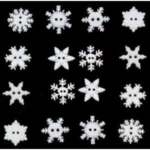  Jesse James Embellishments Sew Thru Snowflakes: Toys 