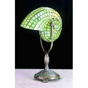   49891 Tiffany Museum Collection Nautilus Table Lamp: Home Improvement