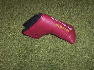 RARE NEW SCOTTY CAMERON NOS MILLED PUTTER  HEAD COVER  
