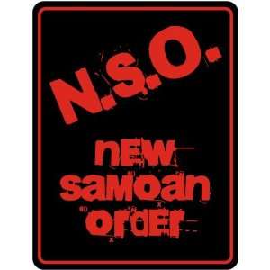  New  New Samoan Order  Samoa Parking Sign Country 