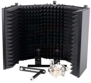 Studio Microphone Diffuser Isolation Sound Absorber Foam Panel Shield 