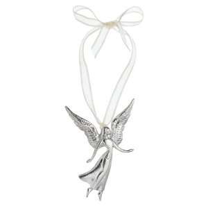  Serenity Angel Mom Mini Ornament/Lapel Pin, Pewter