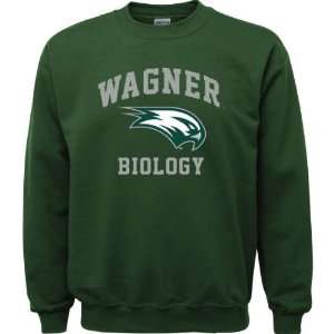  Wagner Seahawks Forest Green Biology Arch Crewneck 