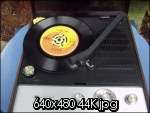 Vintage Bradford Portable Radio Phonograph Record Player  
