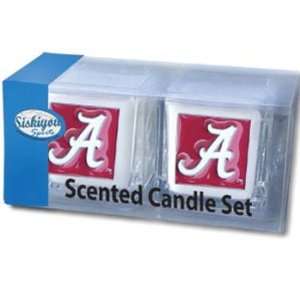  Alabama Crimson Tide NCAA Candle Set