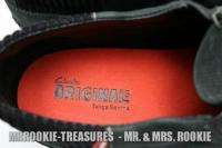 Clarks Original Taiga Charcoal Tumbled Leather Slip On Casual Size 12 