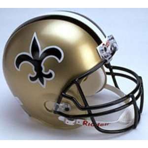  New Orleans Saints Pro Line NFL Helmet: Sports & Outdoors