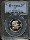 1979 s pcgs pr69dcam type 2 susan b anthony dollar