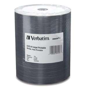  Verbatim Corporation DVD R, Inkjet Printable, 4.7GB, 16x 