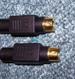 New Dynex Gold 12 ft 4 Pin S Video Cable SVideo 600603102936  