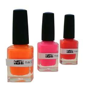  Day Glo Nail Colours 3 Pack Beauty