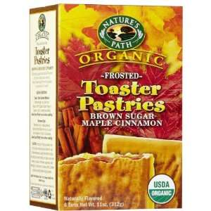 Natures Path Toaster Pastry, Brown Suger Maple CinnFrosted, 11 oz, 6 