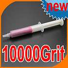 10000# Grit W0.5 Diamond Polishing Lapping Paste Compound Syringes Oil 