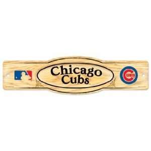  MLB Chicago Cubs Sign   Bat Style