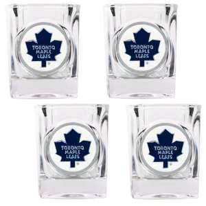    Toronto Maple Leafs 4pc Square Shot Glass Set