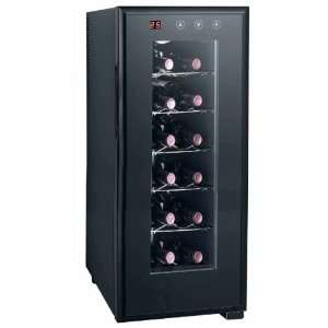   Thermo Electric Slim Wine Cooler (12 bottles): Kitchen & Dining