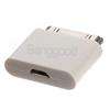 Micro USB Female to 30pin Male Charger Adapter iPhone 4 4S 4G 3G 3GS 
