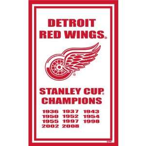  Future Product Sales Detroit Red Wings 3X5 Replica Stanley 