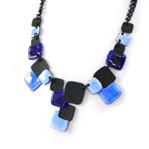  Necklace french touch Nora blue. Jewelry