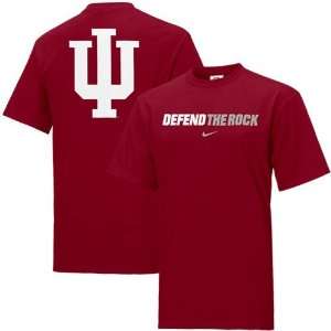   Indiana Hoosiers Crimson Rush the Field T shirt