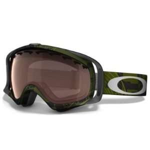  Oakley Crowbar Snowboard Goggles   Olive Storm w/ VR28 