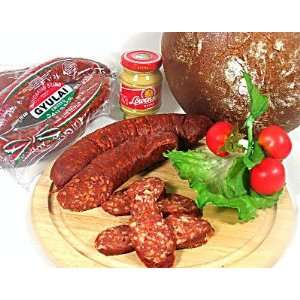 Gyulay Hungarian Brand Smoked Sausage ( Grocery & Gourmet Food