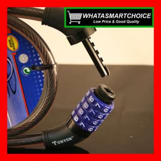   digit combination in a few easy steps with this Bike combination Lock