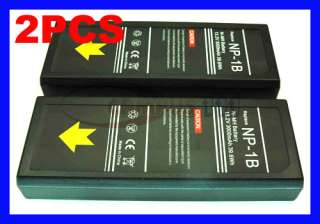 Two Camera Battery For SONY NP 1B SL 2000 DXC 3A SLF 1  