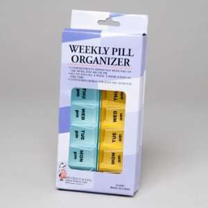  Weekly Am/pm Pill Organizer (asst. colors) Health 